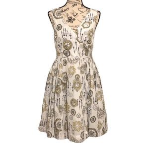Bea Dot ModCloth Clocks Dress - Mesium